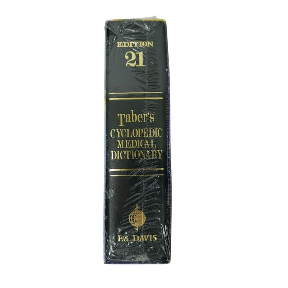 Taber's Cyclopedic Medical Dictionary 21st Edition Thumb Indexed DVD NEW SEALED - Picture 13 of 14